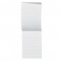 Bloco de notas de linhas A7
