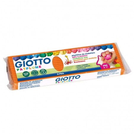 Plasticina Giotto Patplume Laranja