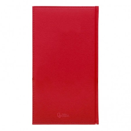 Agenda Semanal 2026 - Agenda Encadernada Rosa 80x150mm - Liderpapel