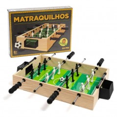 Jogo Matraquilhos em Madeira OLIVO - Mesa de Matraquilhos Vintage
