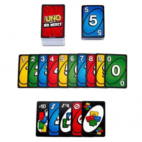 UNO Show 'Em No Mercy - Jogo de Cartas UNO No Mercy - Mattel