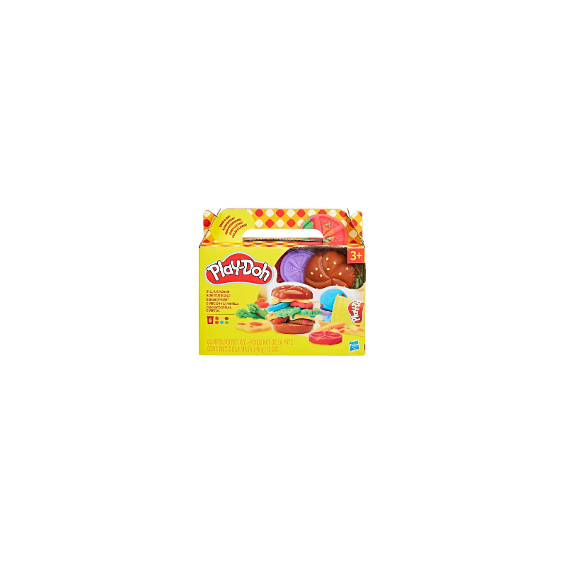 Plasticina Play-Doh - Conjunto Grelha Divertida - Inclui 6 Potes