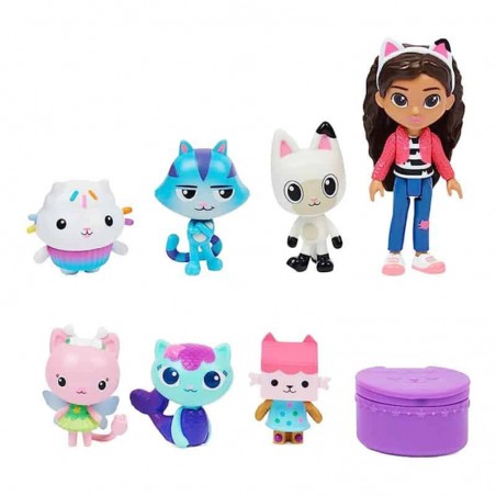 A Casa de Bonecas da Gabby - Conjunto de Figuras Colecionáveis Deluxe