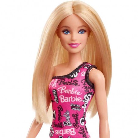 Boneca Barbie Original - Barbie Chic c/ Vestido Assimétrico - Mattel