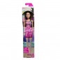 Barbie Fashion Doll with Straight Dark Burgundy Hair