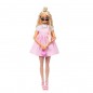 Boneca Barbie Deluxe Style Nº3 - Barbie Clássica Vestido Rosa - Mattel