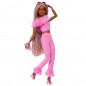 Boneca Barbie Deluxe Style Nº4 - Barbie Morena Rosa - Mattel