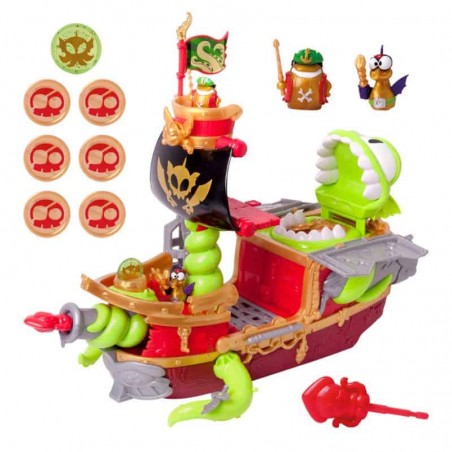 Piratix Crazy Jungle - Navio Piratix - Kraken Ship | Magicbox