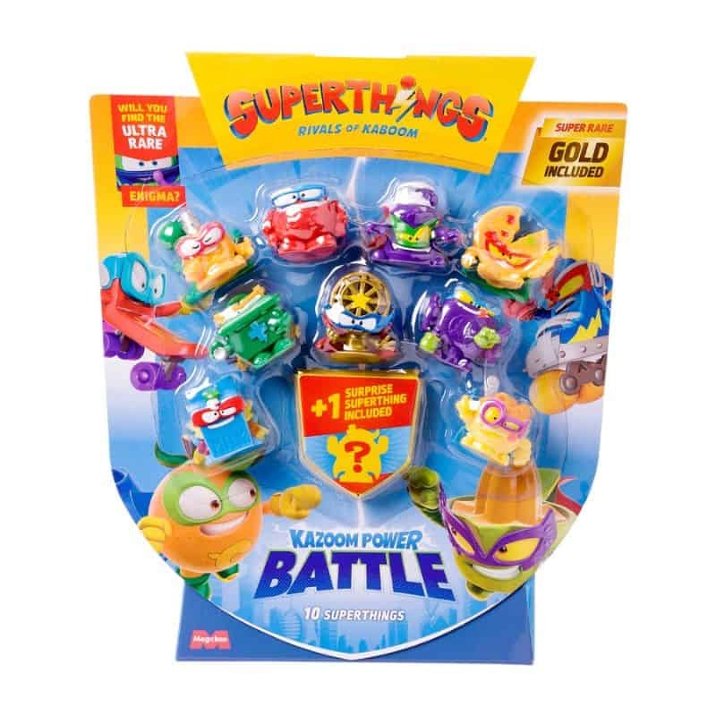SuperThings Kazoom Power Battle - Pack 10 SuperThings (sortido)