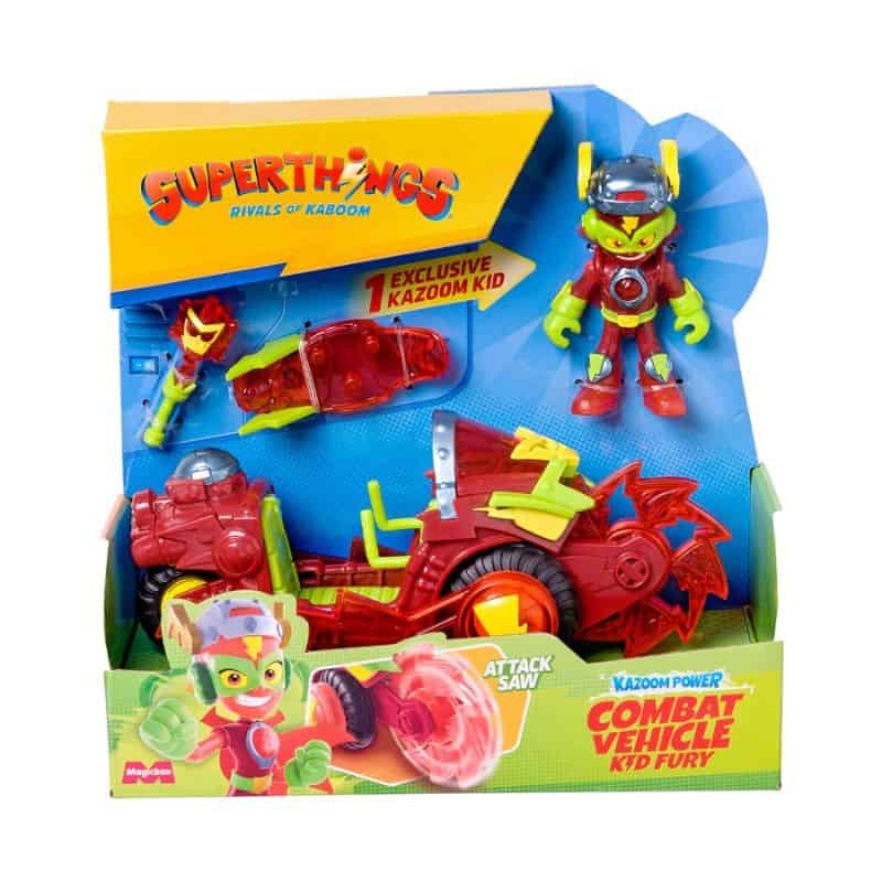 SuperThings Kazoom Power - Carro de Combate Kid Fury SuperThings Kazoom Power - Carro de Combate Kid Fury
