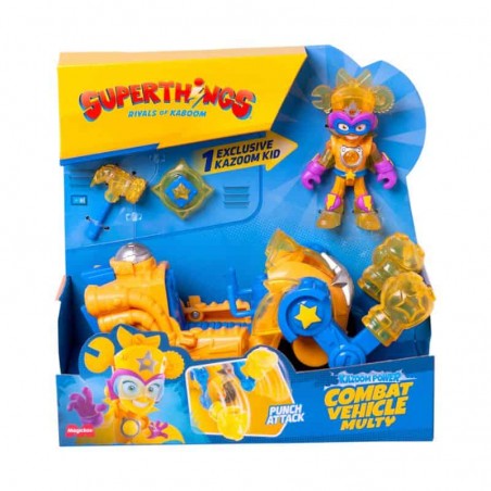SuperThings Kazoom Power - Carro de Combate Multy