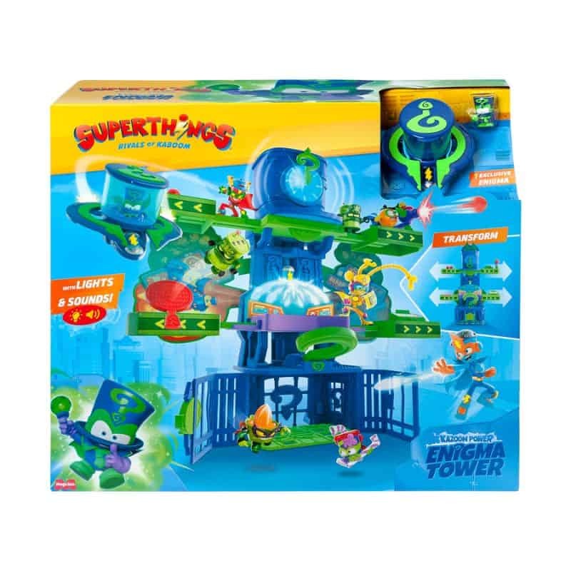 SuperThings Kazoom Power - Torre do Enigma 45 cm c/ Luzes e Som