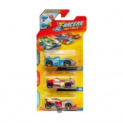 Carrinhos T-Racers Pack 3