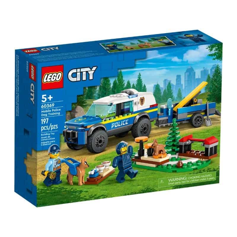 LEGO City - Treino de Cão-Polícia Móvel - LEGO 60369 LEGO City - Treino de Cão-Polícia Móvel - LEGO 60369