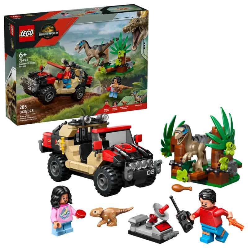 LEGO Jurassic World - Fuga Todo-o-Terreno do Raptor - LEGO 76972 LEGO Jurassic World - Fuga Todo-o-Terreno do Raptor - LEGO 76972