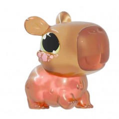 Brinquedo de banho Animagic Capybara com tangerina escondida e efeito luminoso