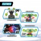 Pack com 2 robôs de combate e 2 comandos