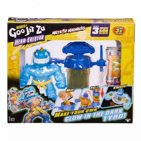 Heroes of Goo Jit Zu Meteor Madness – Hero Creator com figuras sortidas.