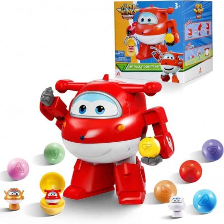 Super Wings Jett – máquina de brinquedos surpresa interativa