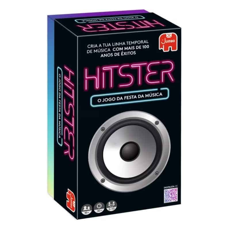 Jogo Hitster Original - Jogo de Festa Musical | Jumbo-Diset Jogo Hitster Original - Jogo de Festa Musical | Jumbo-Diset