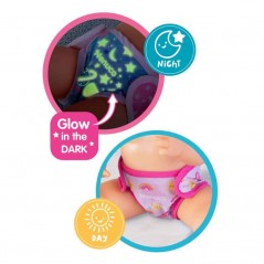 Inclui biberão e 2 fraldas laváveis (dia e noite)