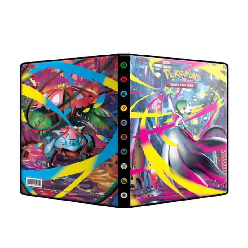 Álbum Cartas Pokémon Ultra Pro - Mega Gardevoir & Mega Venusaur - 4 Bolsos Álbum Cartas Pokémon Ultra Pro - Mega Gardevoir & Mega Venusaur - 4 Bolsos