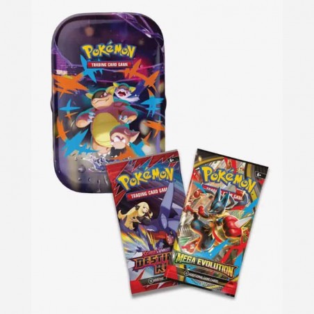 Lata Cartas Pokémon Mega Evolution