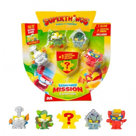 SuperThings Kazoom Power Misson - Pack 5 SuperThings (sortido)