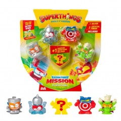 Pack 5 SuperThings Kazoom Power Misson