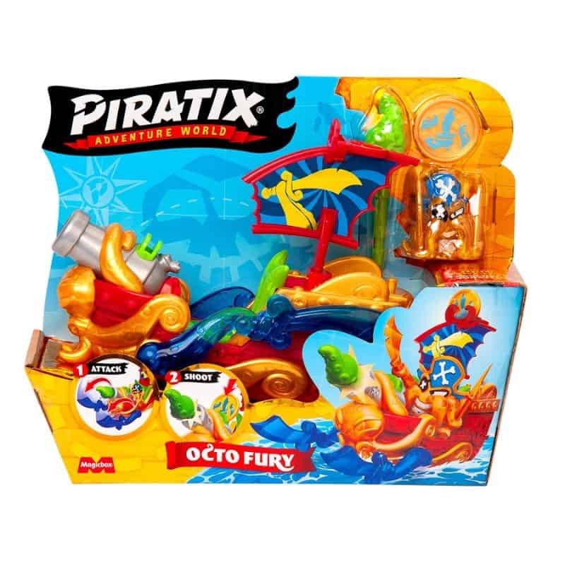 Piratix Adventure World - Navio Pirata Octo Fury