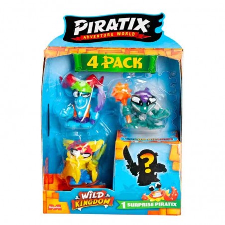 Piratix Wild Kingdom 4 Pack