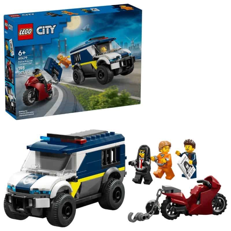 LEGO CITY Carrinha de Transporte de Prisioneiros da Polícia LEGO 60479 LEGO CITY Carrinha de Transporte de Prisioneiros da Polícia LEGO 60479