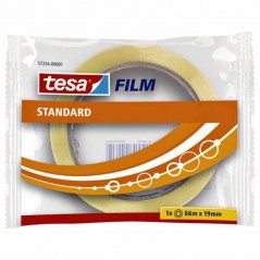 Fita-cola tesa transparente 66m x 19mm