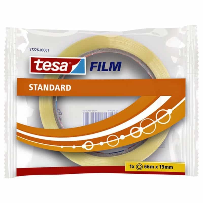 Fita-cola tesa® | Fita Adesiva Transparente | 66m x 19mm Fita-cola tesa® | Fita Adesiva Transparente | 66m x 19mm