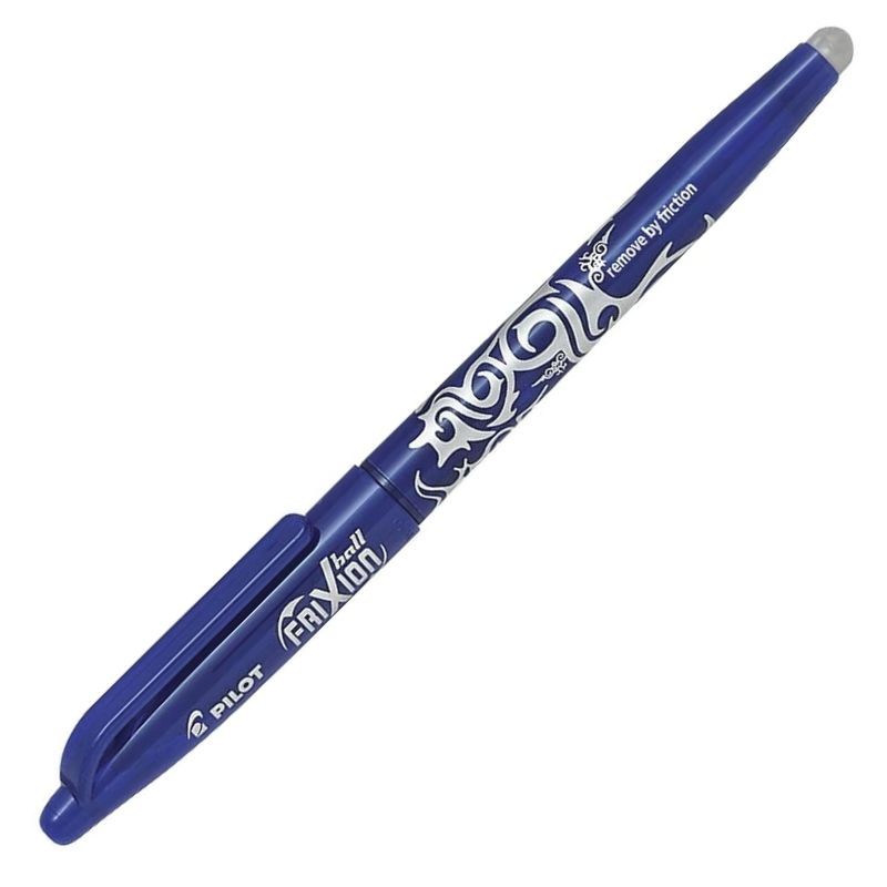Caneta Apagável Pilot Frixion Ball 0.7 Azul ou Preto 1 un. Caneta Apagável Pilot Frixion Ball 0.7 Azul ou Preto 1 un.
