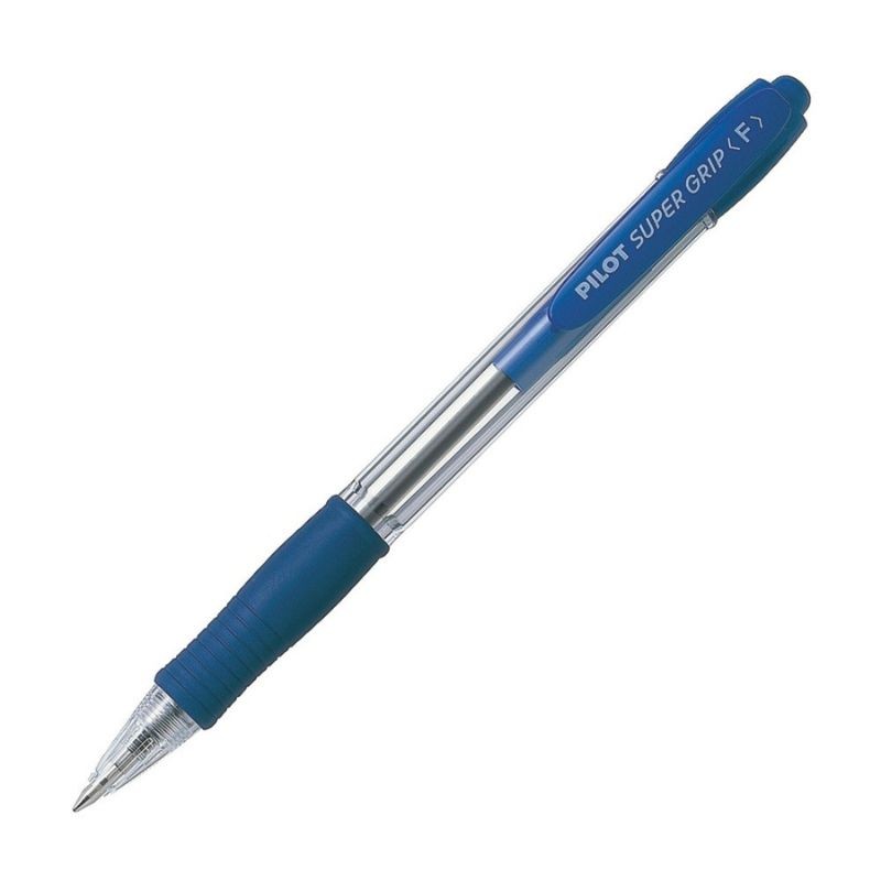 Esferográfica Retrátil PILOT Super Grip 0,7 mm Azul 1un. Esferográfica Retrátil PILOT Super Grip 0,7 mm Azul 1un.