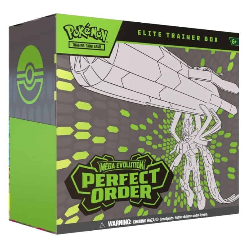Pokémon TCG Mega Evolution—Perfect Order Elite Trainer Box Pokémon TCG Mega Evolution—Perfect Order Elite Trainer Box