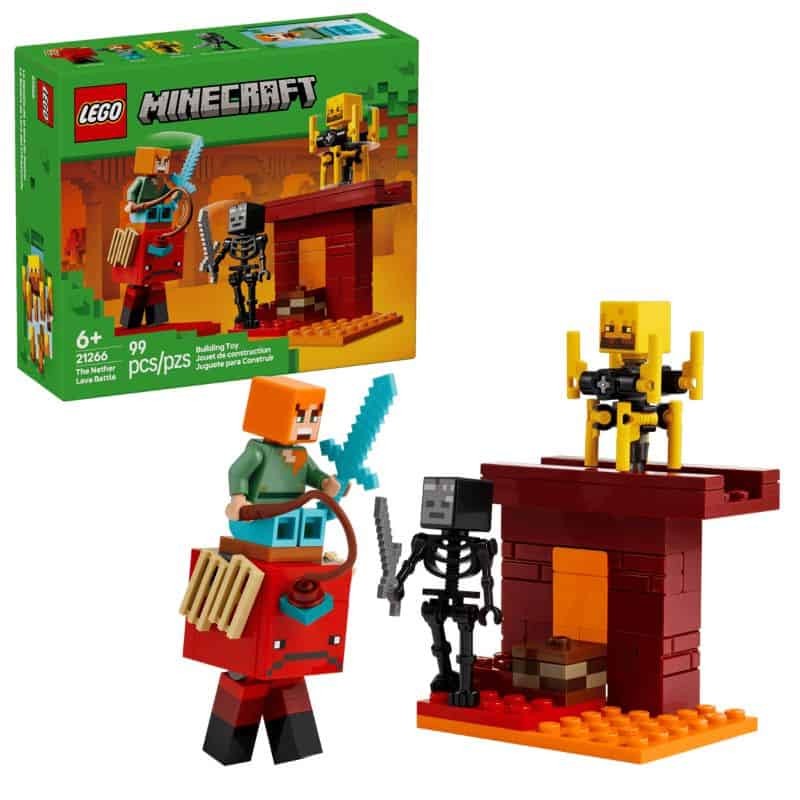 LEGO Minecraft - A Batalha da Lava do Nether - LEGO 21266 LEGO Minecraft - A Batalha da Lava do Nether - LEGO 21266