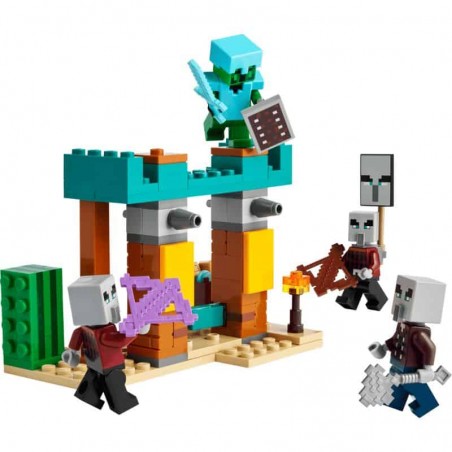 LEGO Minecraft A Patrulha do Deserto Illager - LEGO 21267