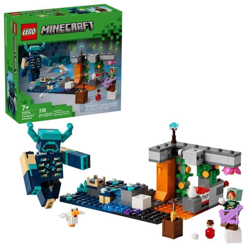LEGO Minecraft O Encontro com o Guarda - LEGO 21274