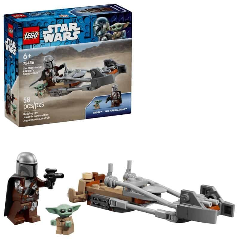 LEGO Star Wars Speeder Bike de The Mandalorian e Grogu - LEGO 75436
