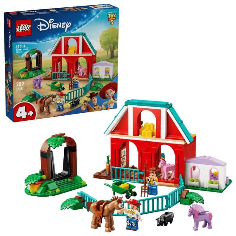 LEGO Toy Story 5 - O Rancho de Cavalos do Blaze - LEGO Disney 43304 LEGO Toy Story 5 - O Rancho de Cavalos do Blaze - LEGO Disney 43304