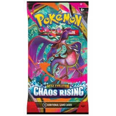Cartas Pokémon Mega Evolution Chaos Rising Booster Pack 1un.