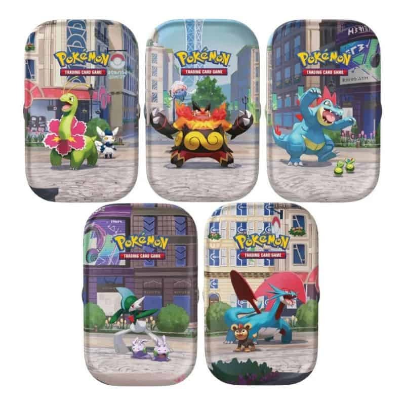 Pokémon TCG: Lumiose City Mini Tin | Lata Pokémon (Sortido) 1un. Pokémon TCG: Lumiose City Mini Tin | Lata Pokémon (Sortido) 1un.