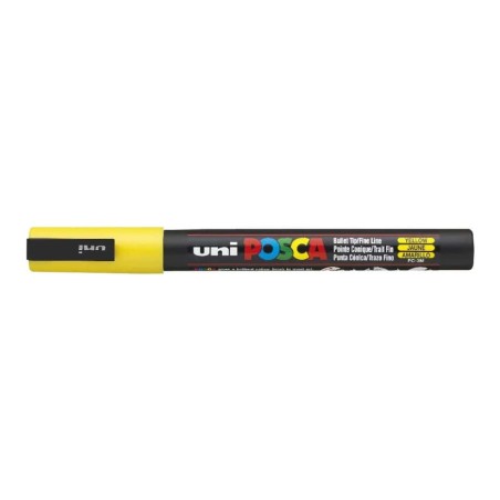 Marcador POSCA Amarelo Glitter