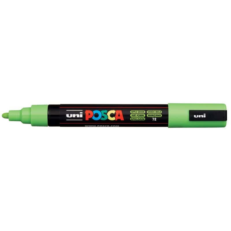 Caneta POSCA Verde Maçã - Marcador POSCA PC-5M Apple Green 1 un. Caneta POSCA Verde Maçã - Marcador POSCA PC-5M Apple Green 1 un.