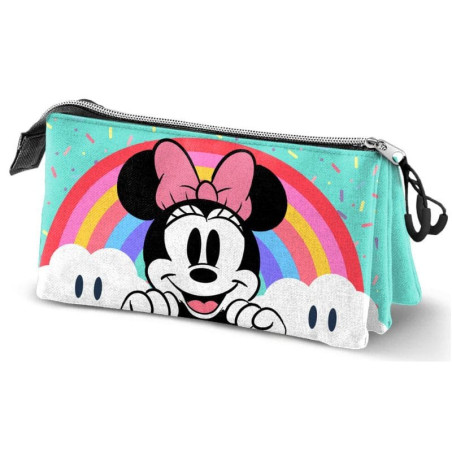 Estojo Escolar Triplo Minnie