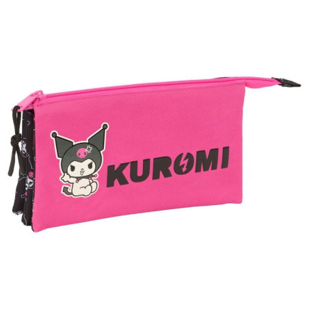 Estojo Escolar Triplo Kuromi