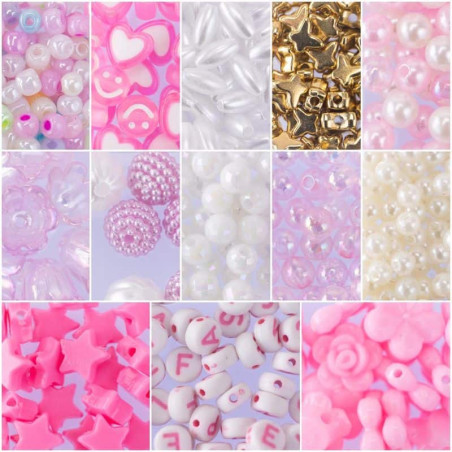 Kit Missangas para Pulseiras | ABC Perline Flower Bouquet 500