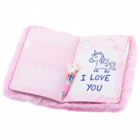 Diário Infantil com Bolsa e Caneta - Magic Unicorn Mini Diary